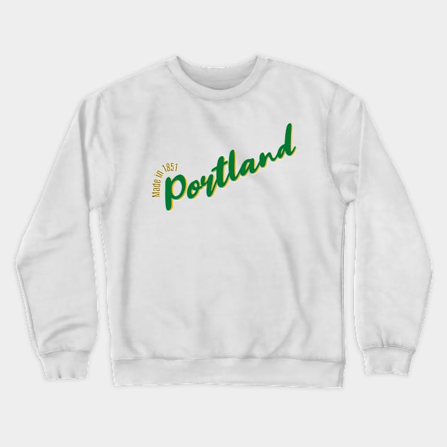 Portland in 1851 Crewneck Sweatshirt by LB35Y5